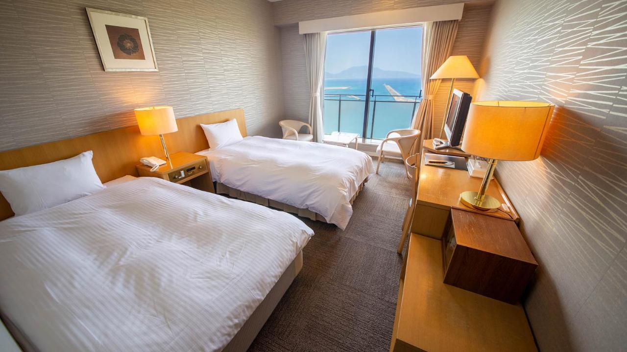 Kokumin Shukusha Marine Terrace Ashiya Hotel Kitakyushu Buitenkant foto